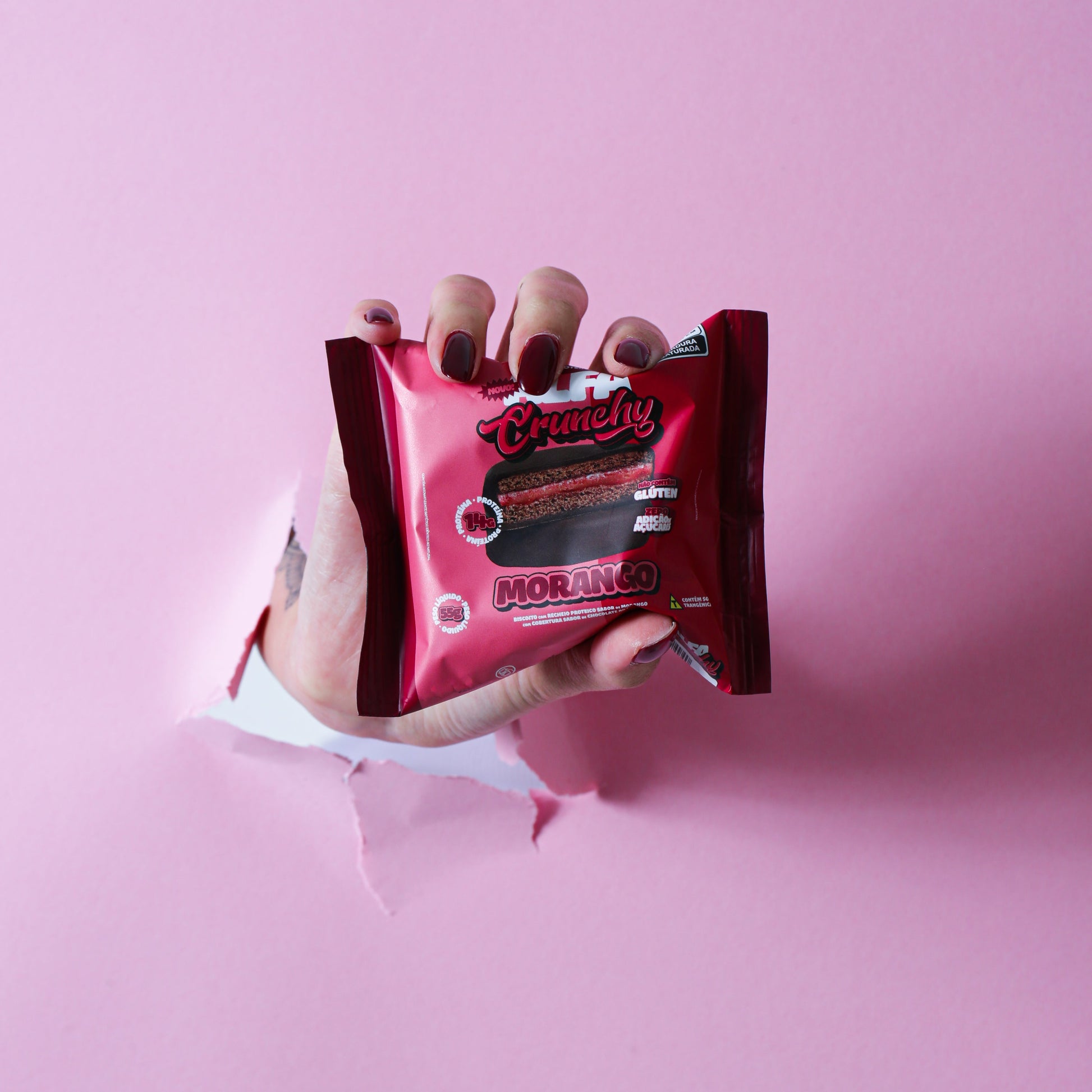 ALFA CRUNCHY - MORANGO