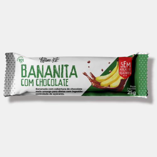 Bananita c/ Chocolate Zero 25g