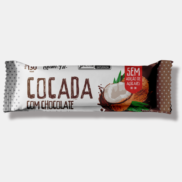 Cocada c/ Chocolate Zero 25g